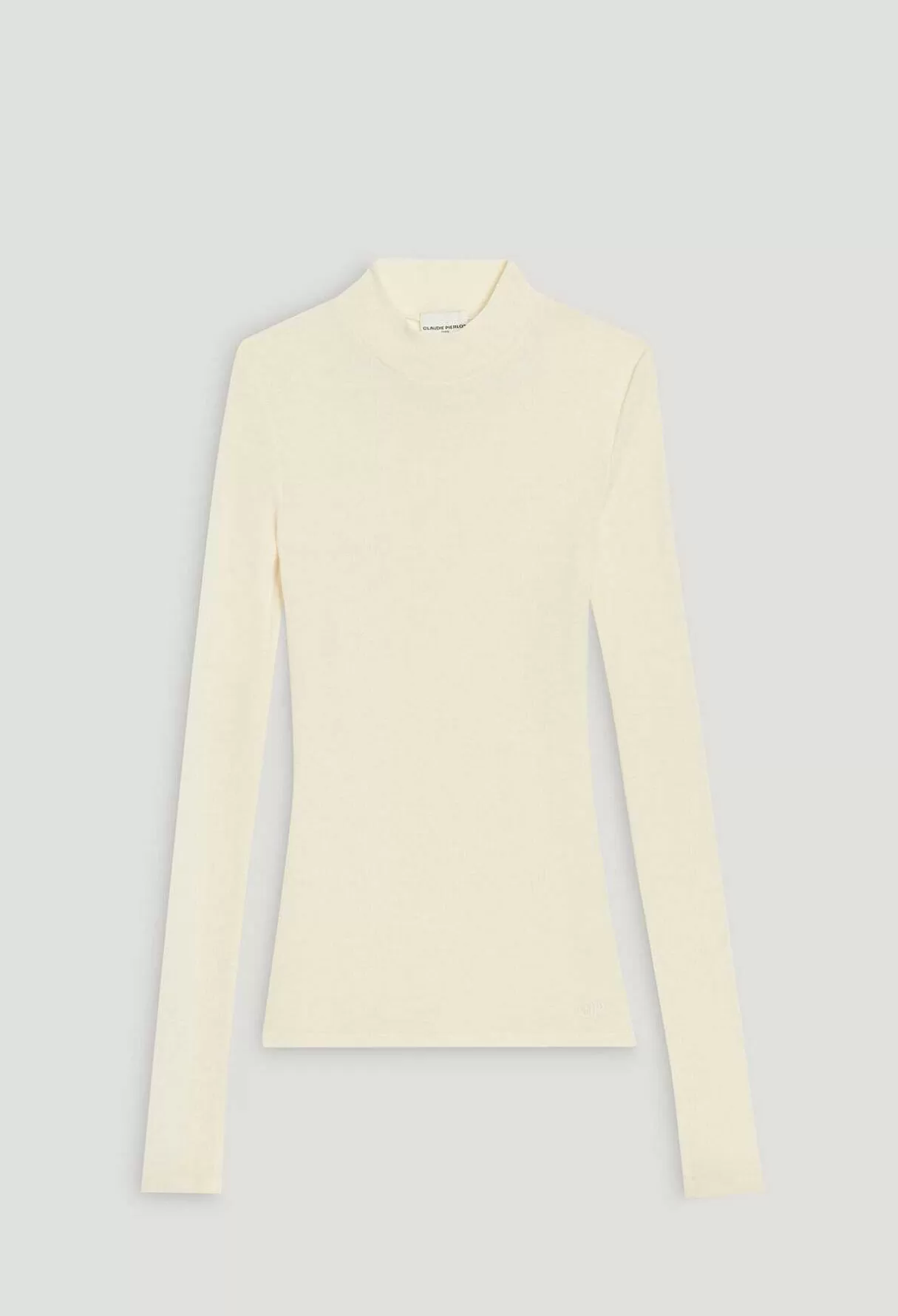 Claudie Pierlot Top Col Montant Laine Discount
