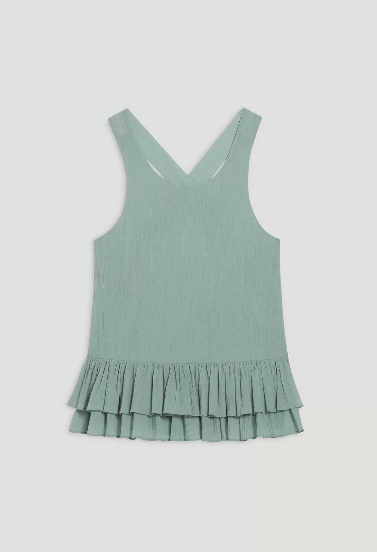 Claudie Pierlot Top Court Volants Clearance