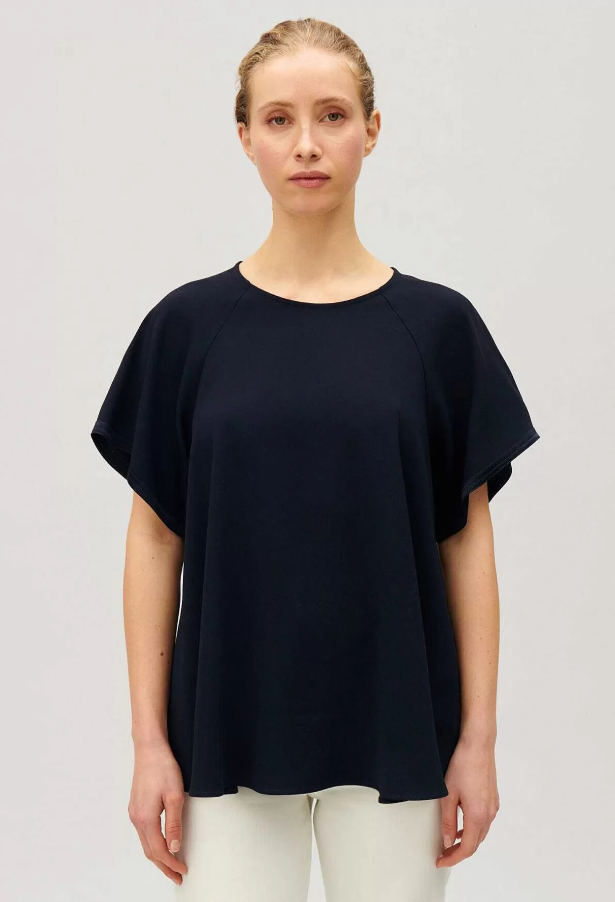 Claudie Pierlot Top Marine Manches Courtes Cheap