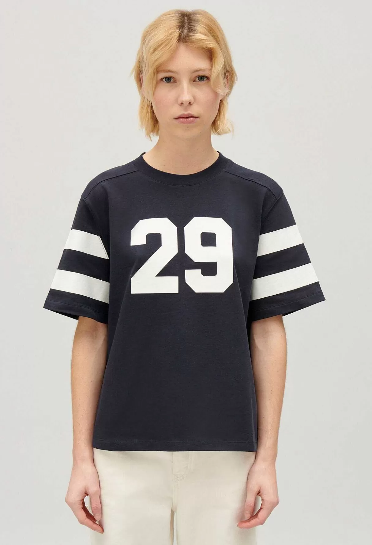 Claudie Pierlot T-Shirt Marine New