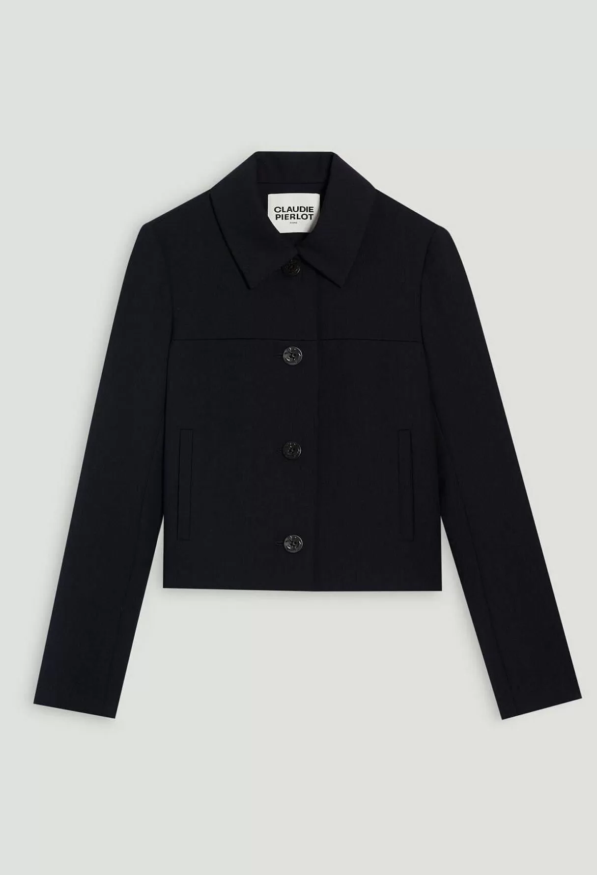 Claudie Pierlot Veste Boite Marine Clearance