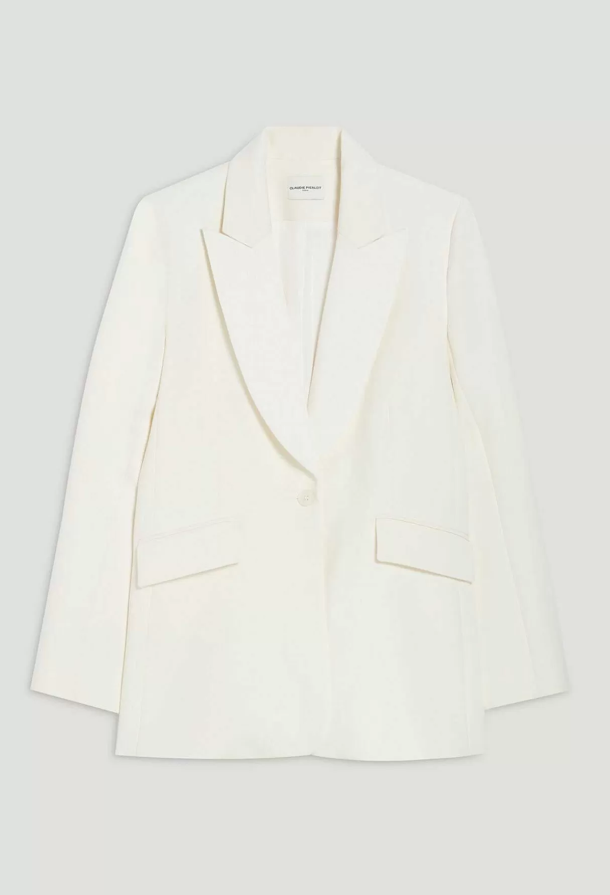 Claudie Pierlot Veste Tailleur Bimatieres Clearance