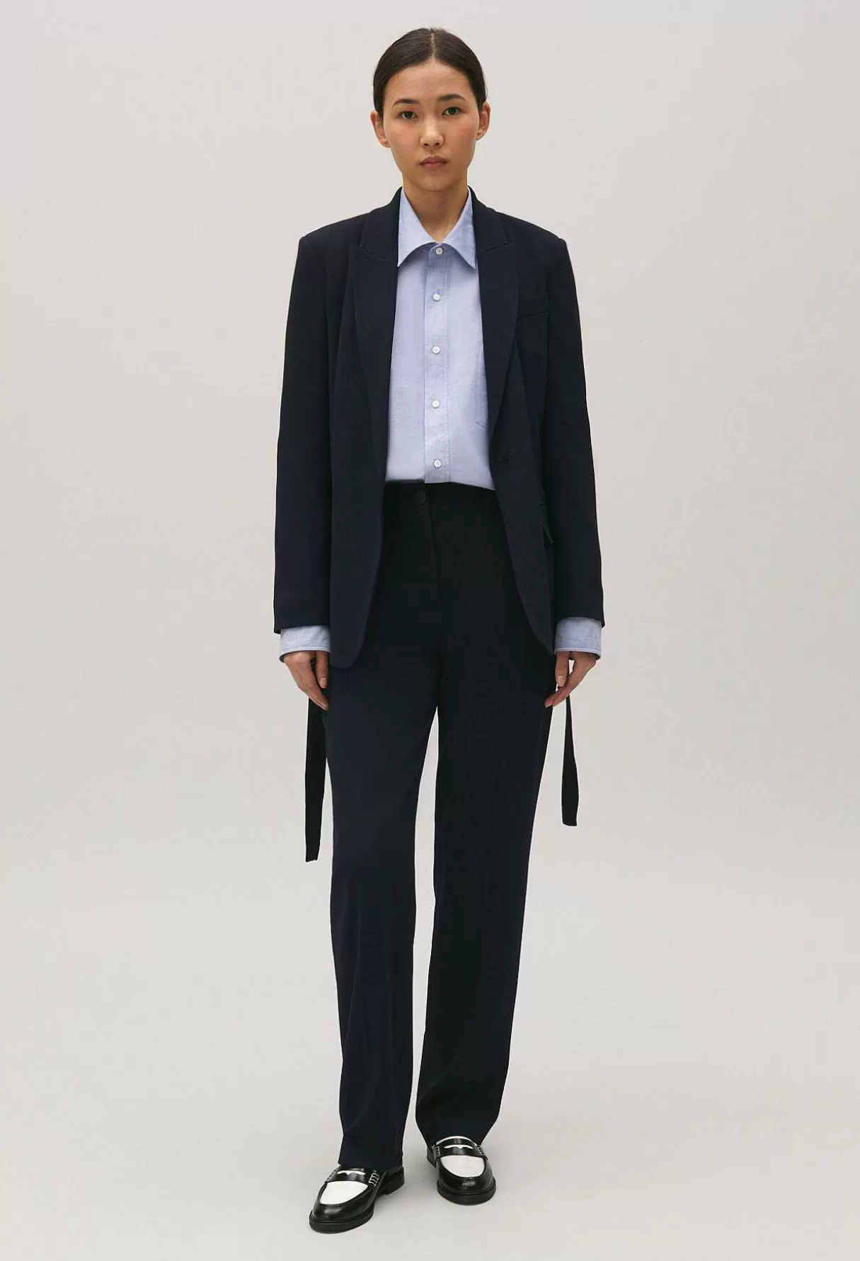 Claudie Pierlot Veste Tailleur Bleu Marine Cheap