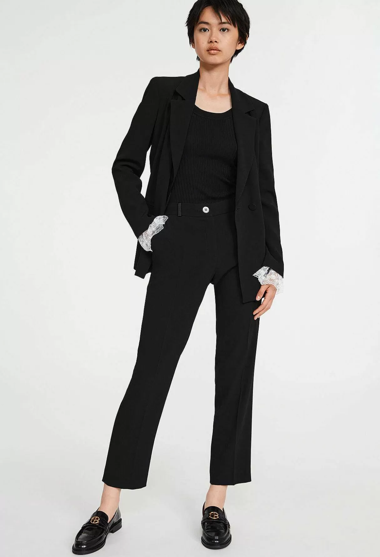 Claudie Pierlot Veste Tailleur Ceinturee Outlet