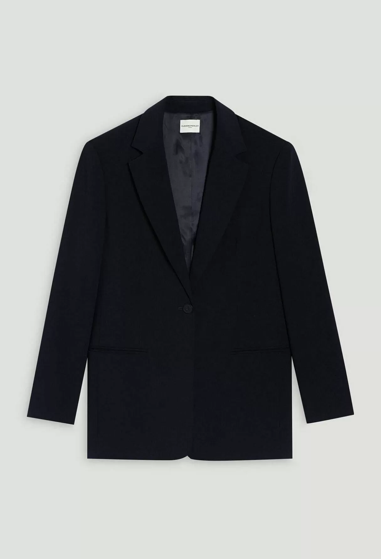 Claudie Pierlot Veste Tailleur Oversize Marine Hot