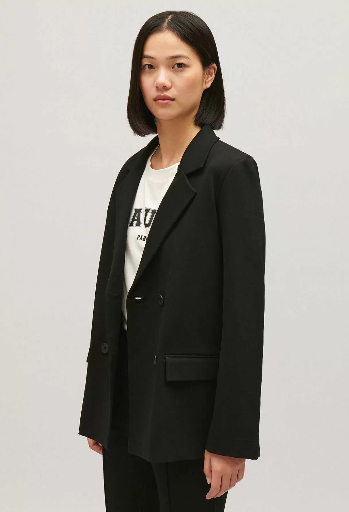 Claudie Pierlot Veste Tailleur Oversize Noir Store